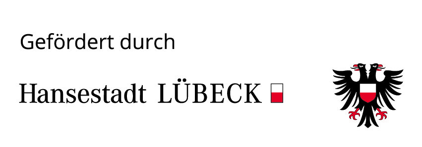 Text und Wappen gefördert durch Hansestadt Lübeck